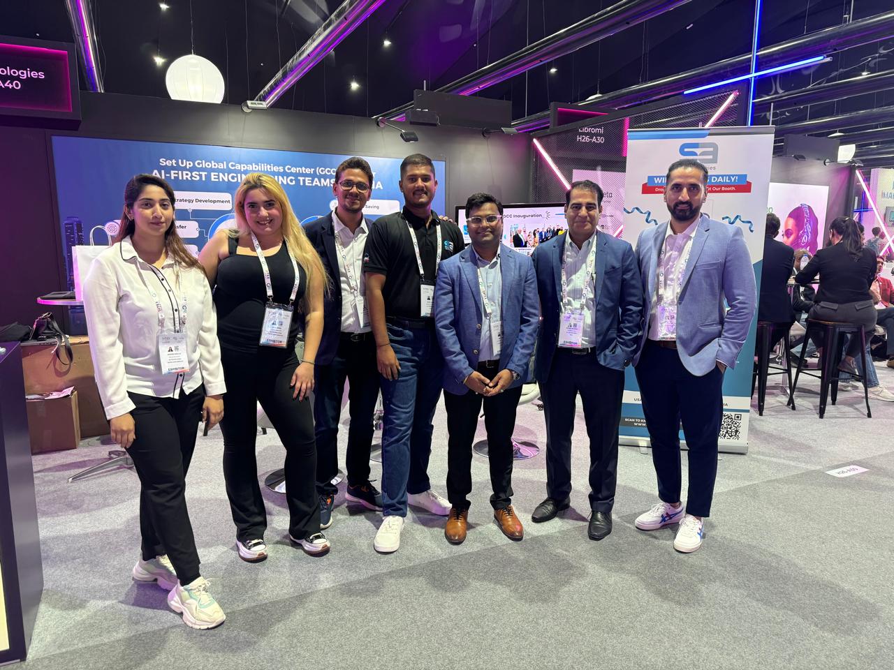 Team at conference